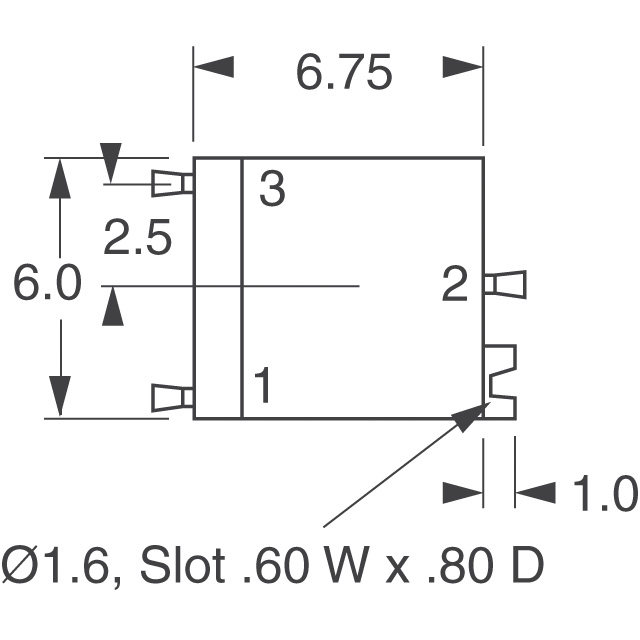 ST5ETP104 Nidec Copal Electronics  Trimmer Potentiometers